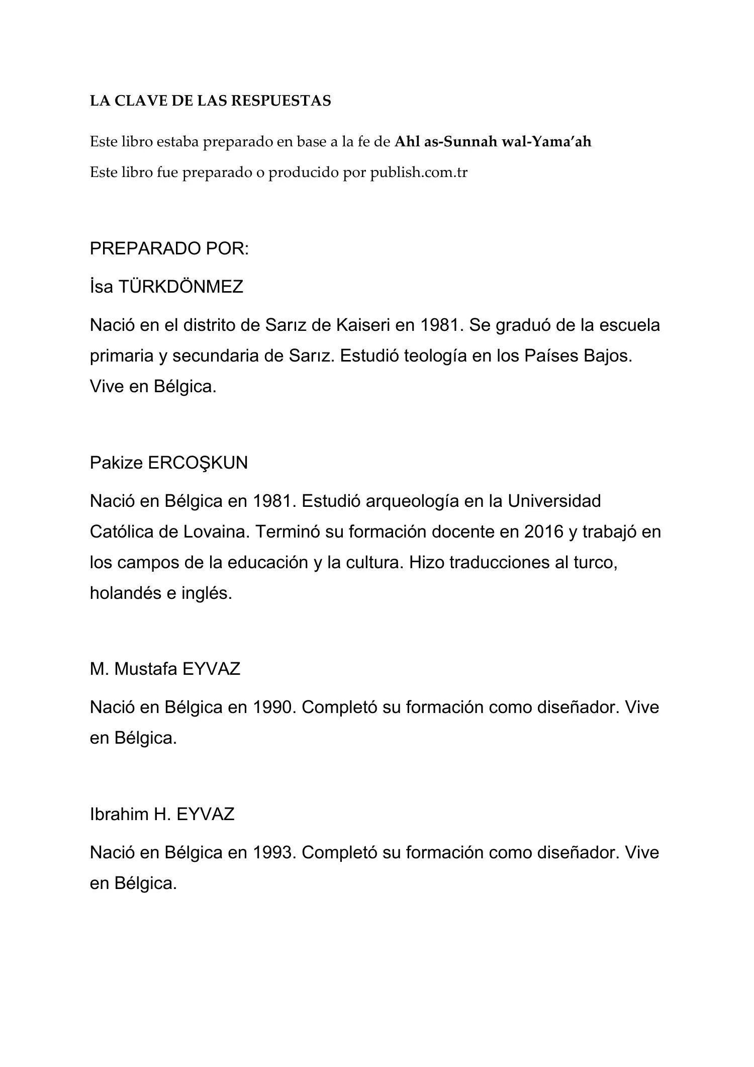 Preguntas y Respuestas — first page